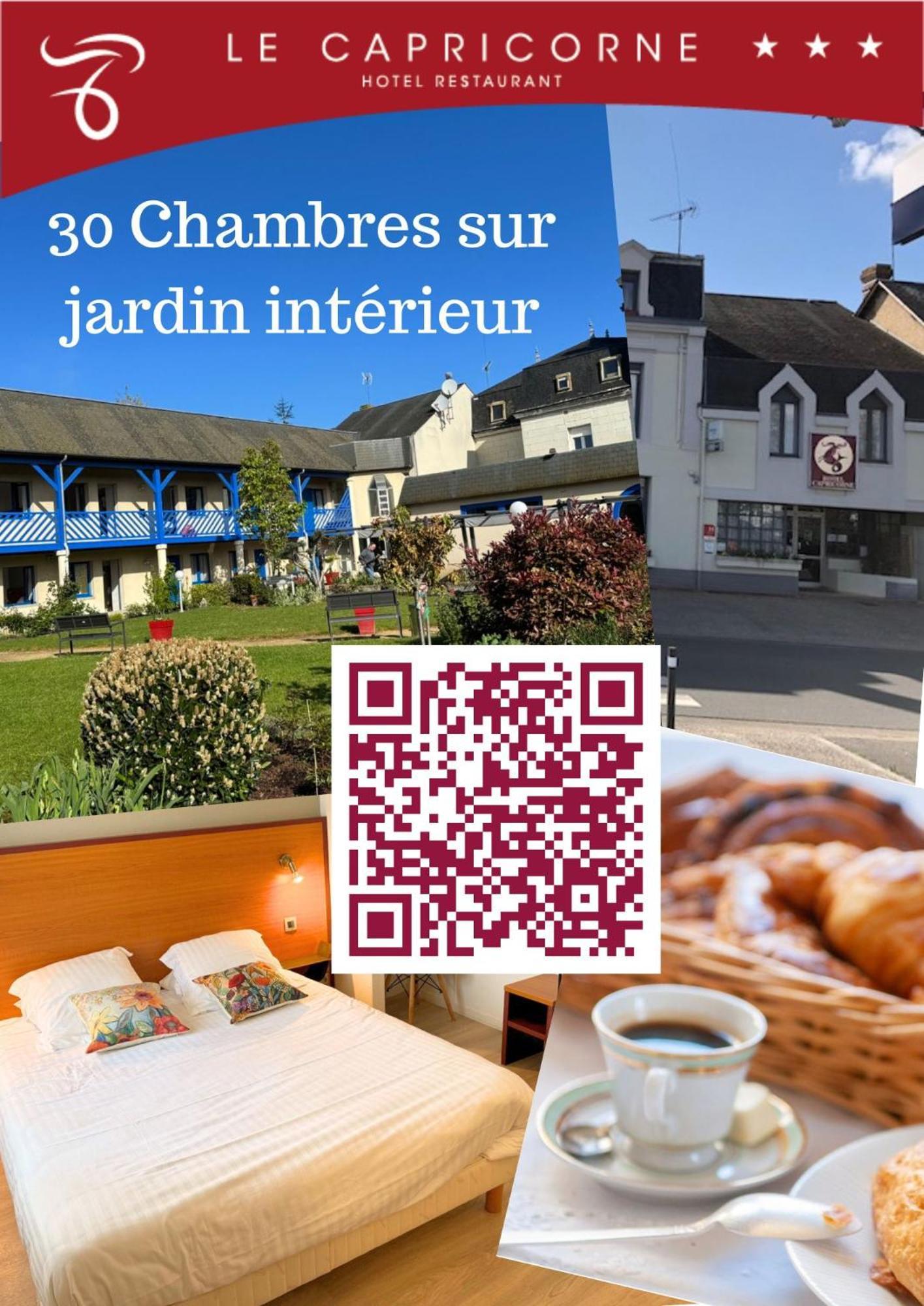 Hotel Capricorne Vendôme Buitenkant foto